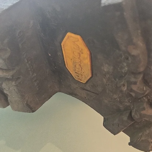 Chippewa Black Leather Lace-Up Work Boots - Picture 11 of 12